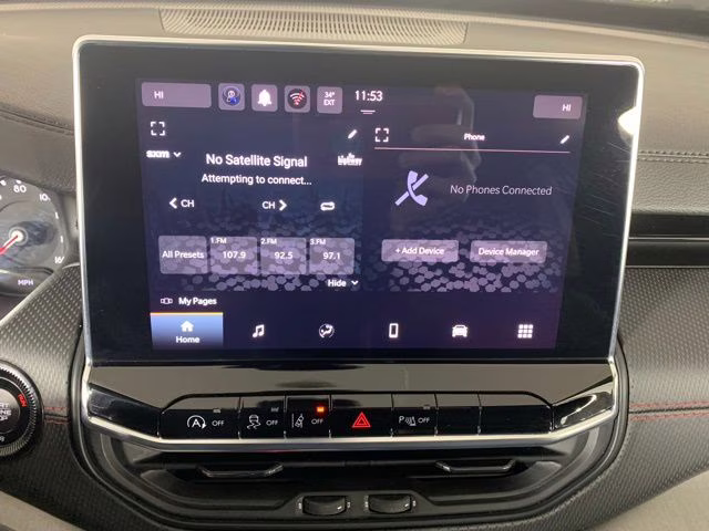 2025 Bright White Clearcoat Jeep Compass Trailhawk 4X4 SUV