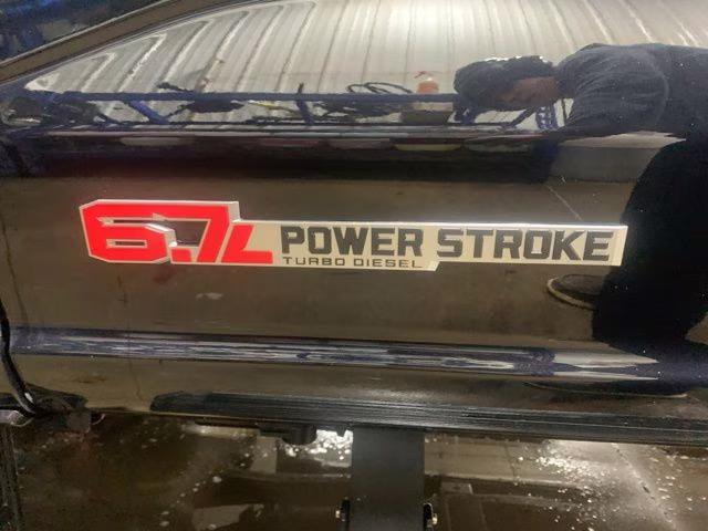 2025 Agate Black Metallic Ford Super Duty F-450 DRW Platinum 4X4 Truck