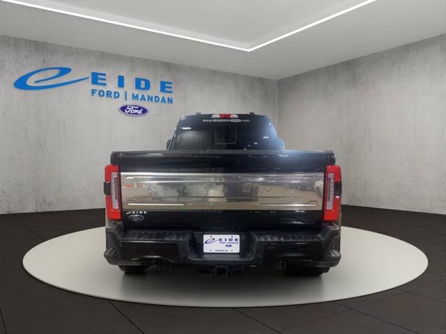 2025 Agate Black Metallic Ford Super Duty F-450 DRW Platinum 4X4 Truck