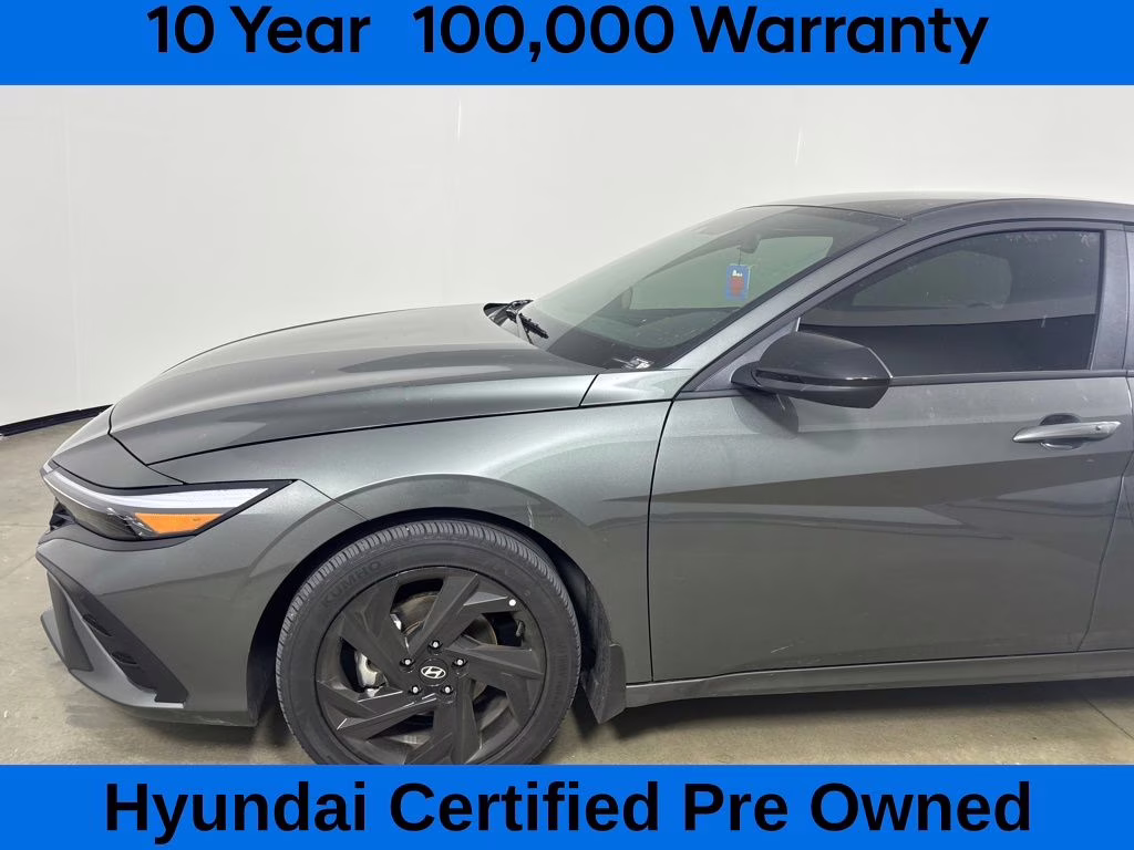2026 Amazon Gray Hyundai Elantra SEL Sport FWD Sedan