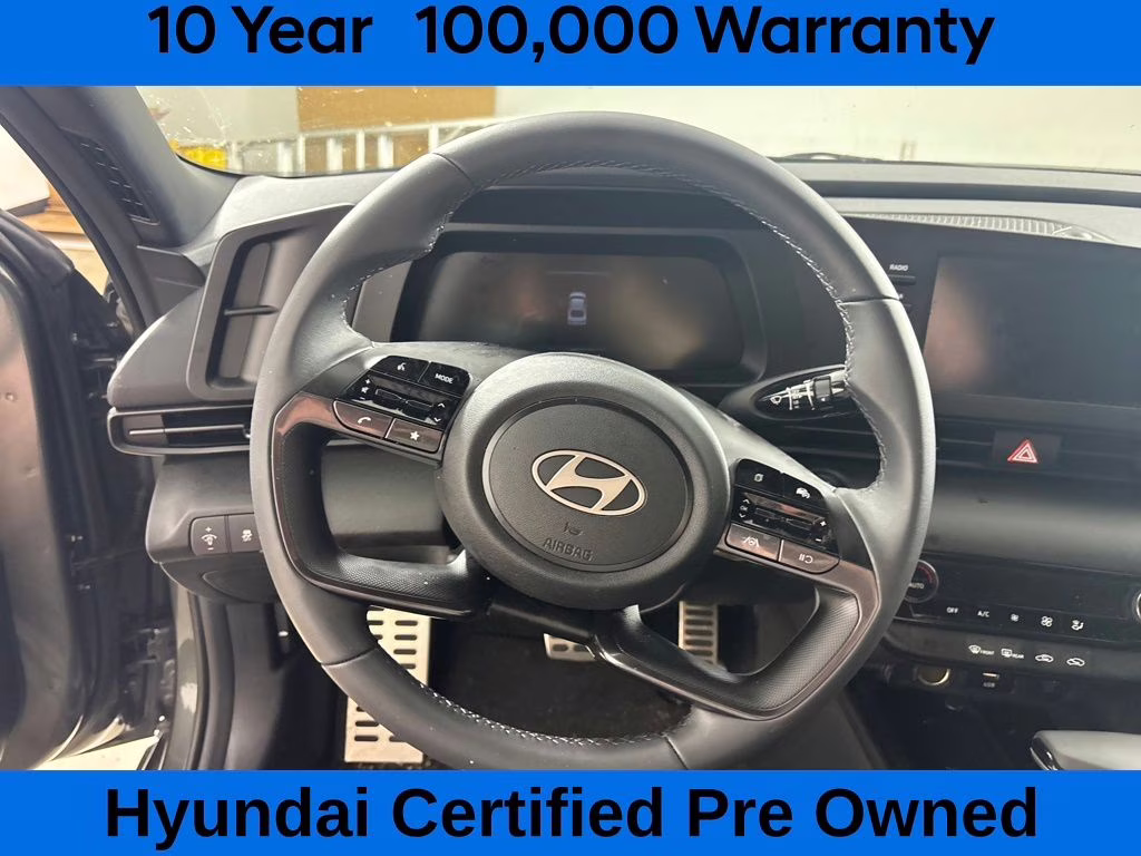 2026 Amazon Gray Hyundai Elantra SEL Sport FWD Sedan
