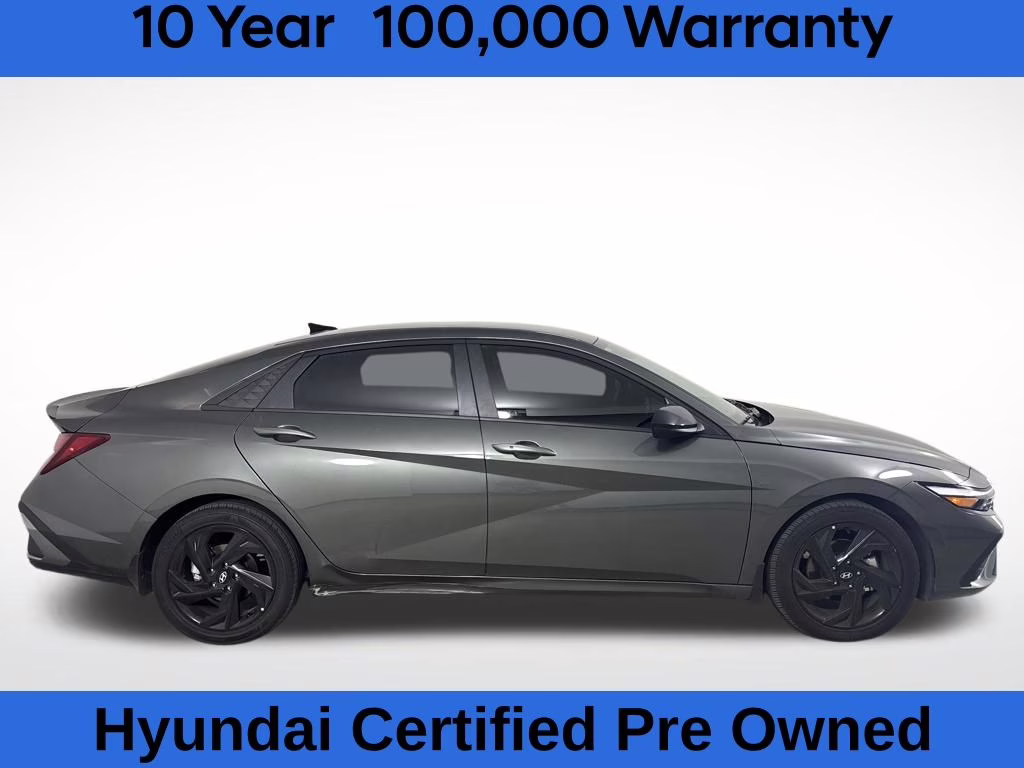 2026 Amazon Gray Hyundai Elantra SEL Sport FWD Sedan