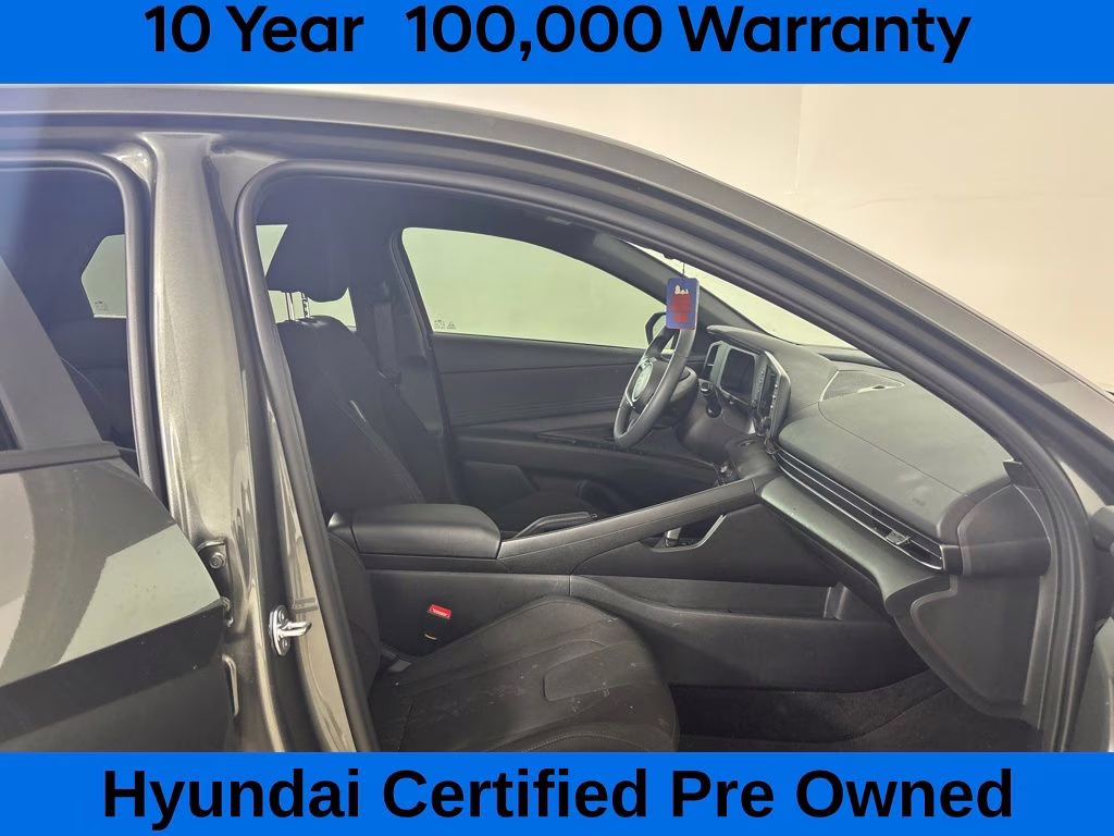 2026 Amazon Gray Hyundai Elantra SEL Sport FWD Sedan