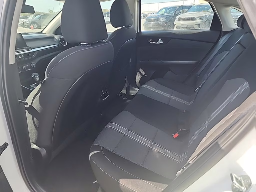 2023 White Kia Forte GT-Line FWD Sedan