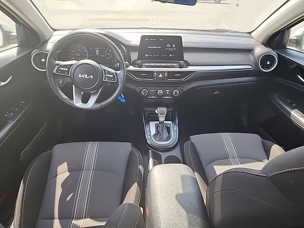 2023 White Kia Forte GT-Line FWD Sedan