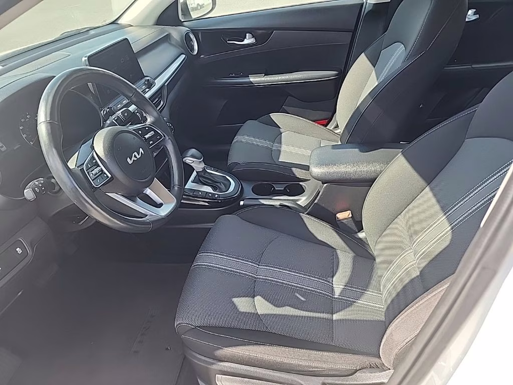 2023 White Kia Forte GT-Line FWD Sedan