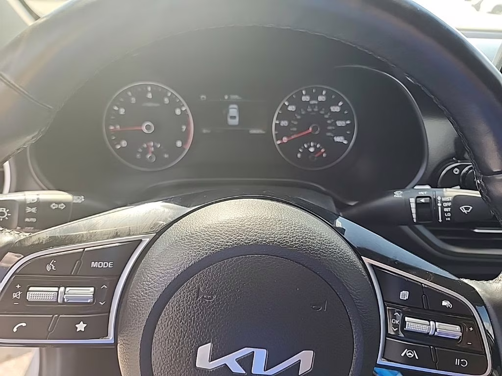 2023 White Kia Forte GT-Line FWD Sedan