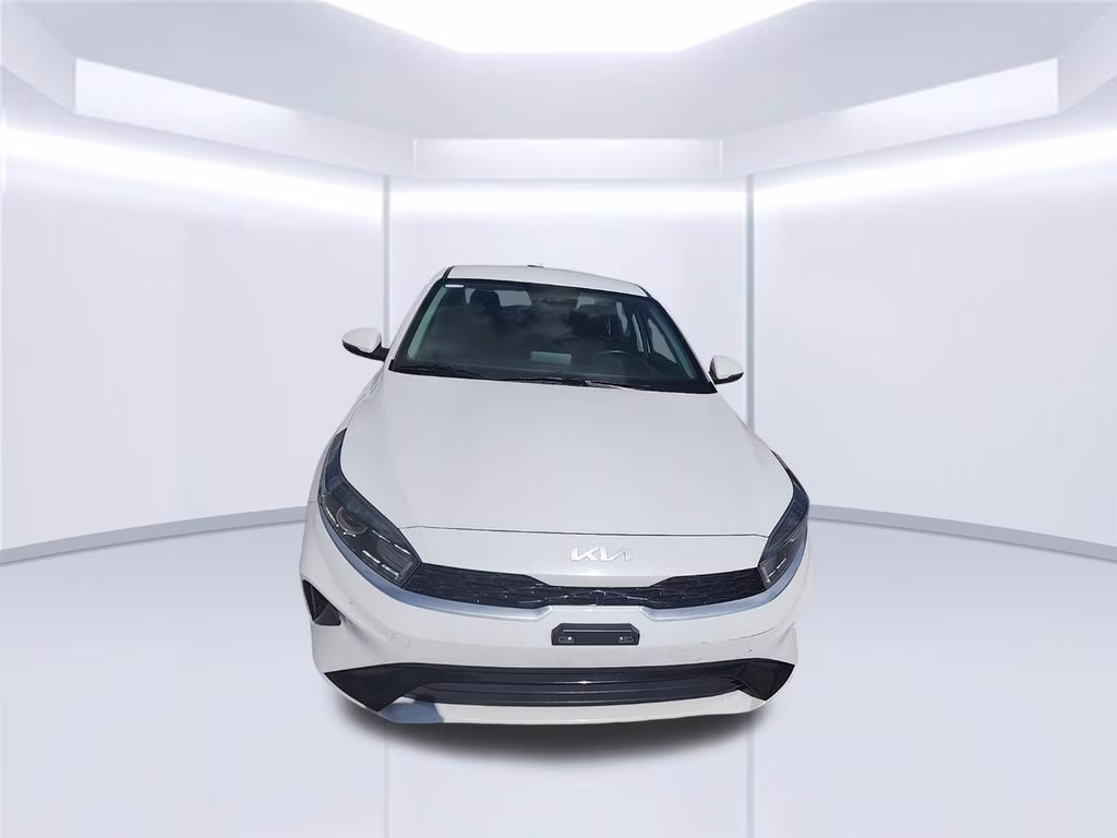 2023 White Kia Forte GT-Line FWD Sedan