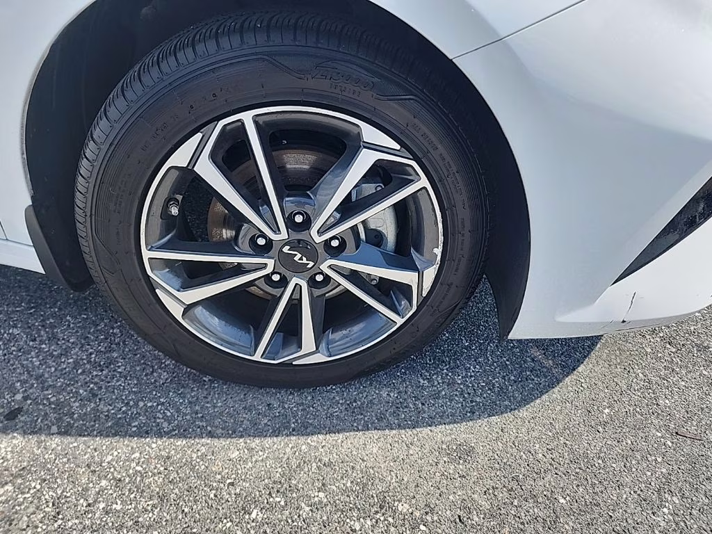 2023 White Kia Forte GT-Line FWD Sedan