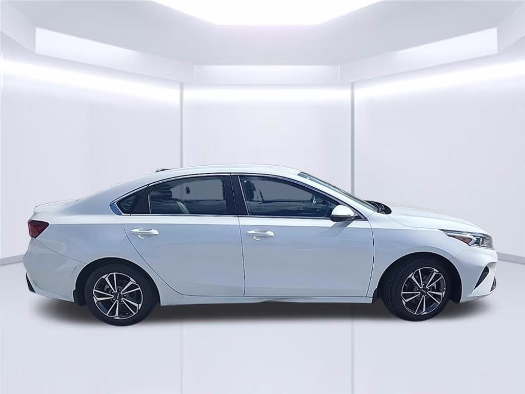 2023 White Kia Forte GT-Line FWD Sedan