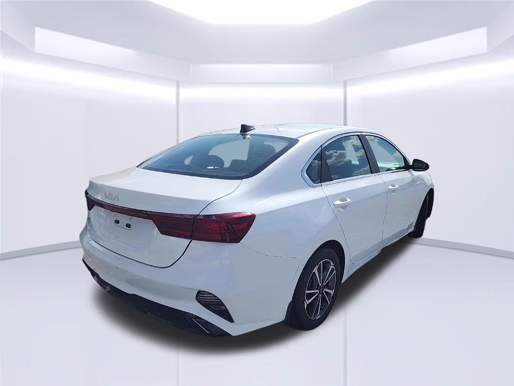 2023 White Kia Forte GT-Line FWD Sedan