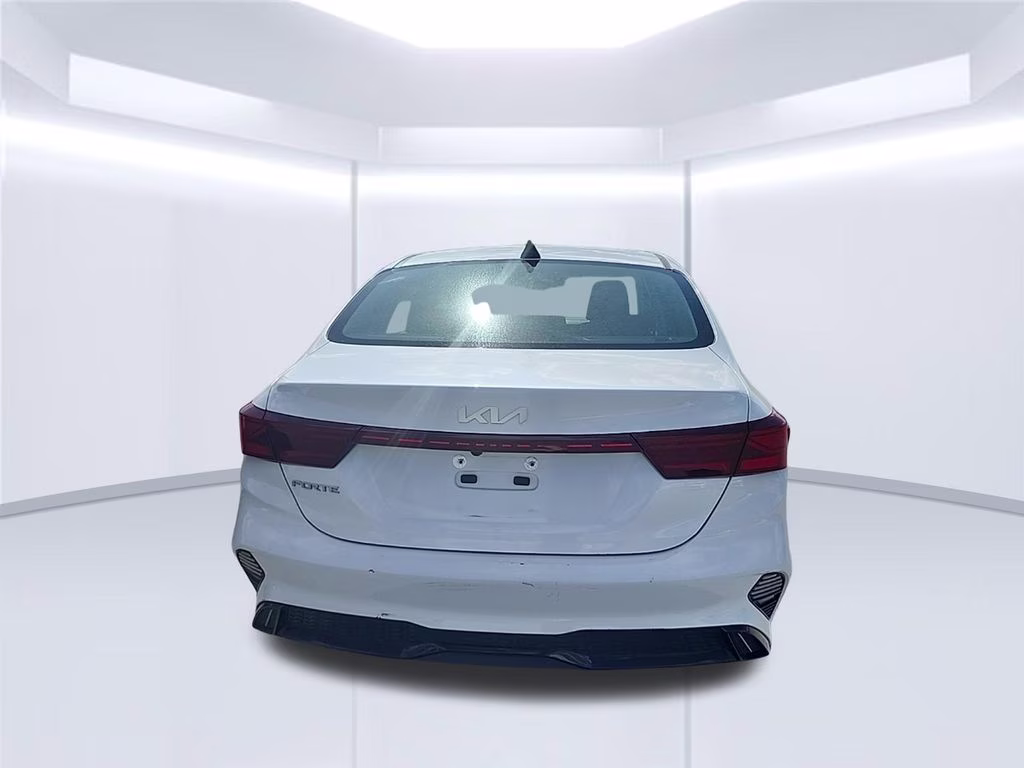 2023 White Kia Forte GT-Line FWD Sedan