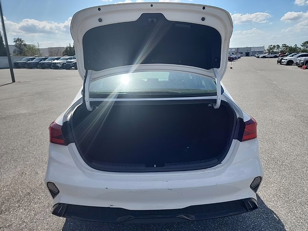 2023 White Kia Forte GT-Line FWD Sedan