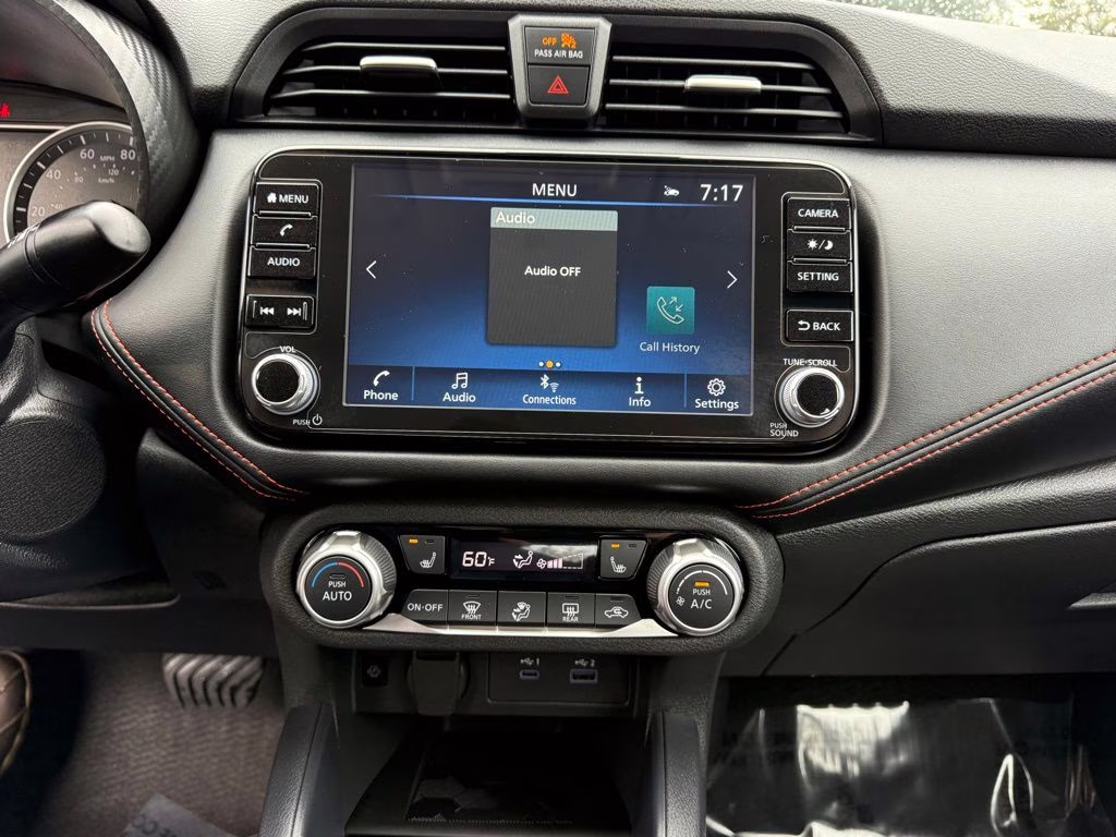 2025 Scarlet Ember Tintcoat Nissan Versa 1.6 SR FWD Sedan