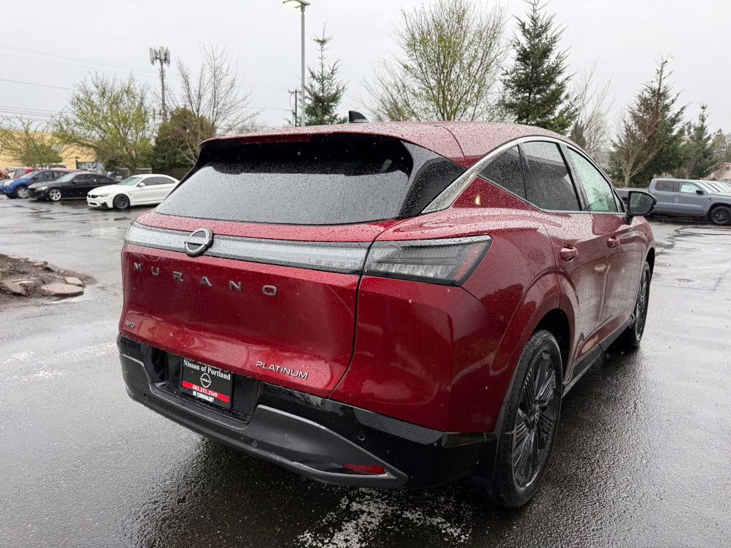 2026 Scarlet Ember Tintcoat Nissan Murano Platinum AWD SUV