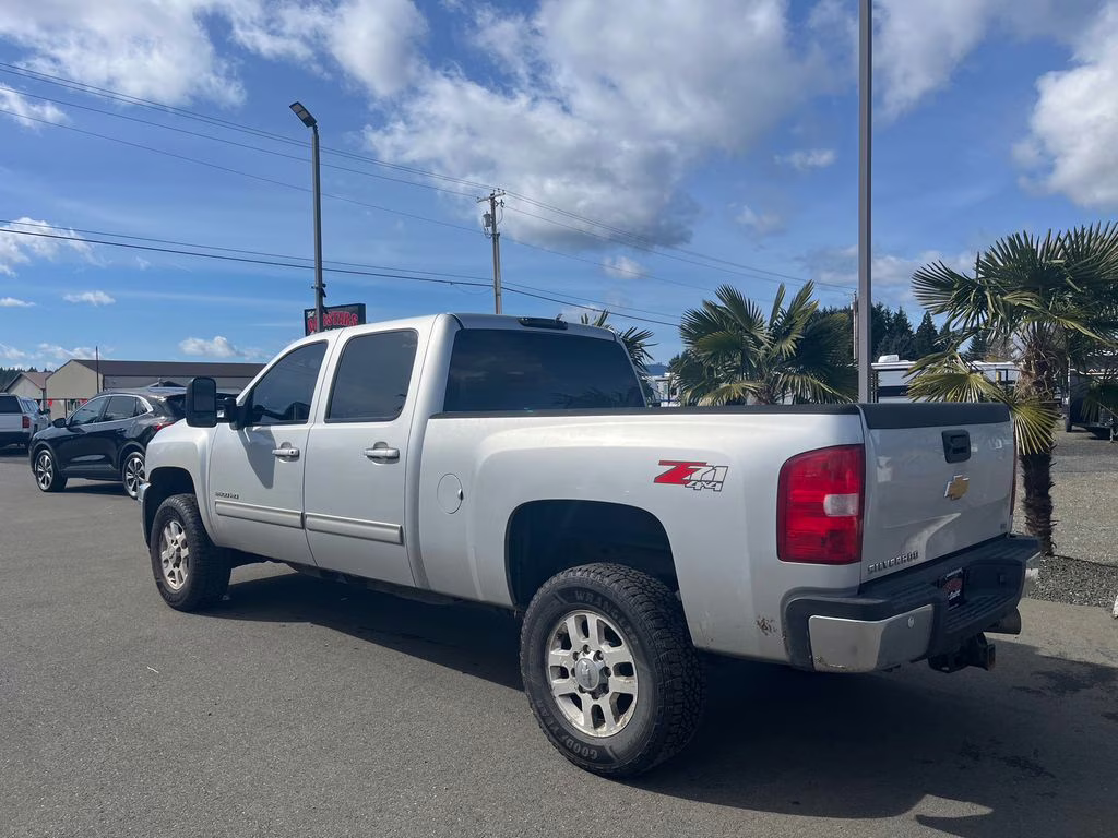 2012 Silver Ice Metallic Chevrolet Silverado 2500HD LTZ 4X4 Truck