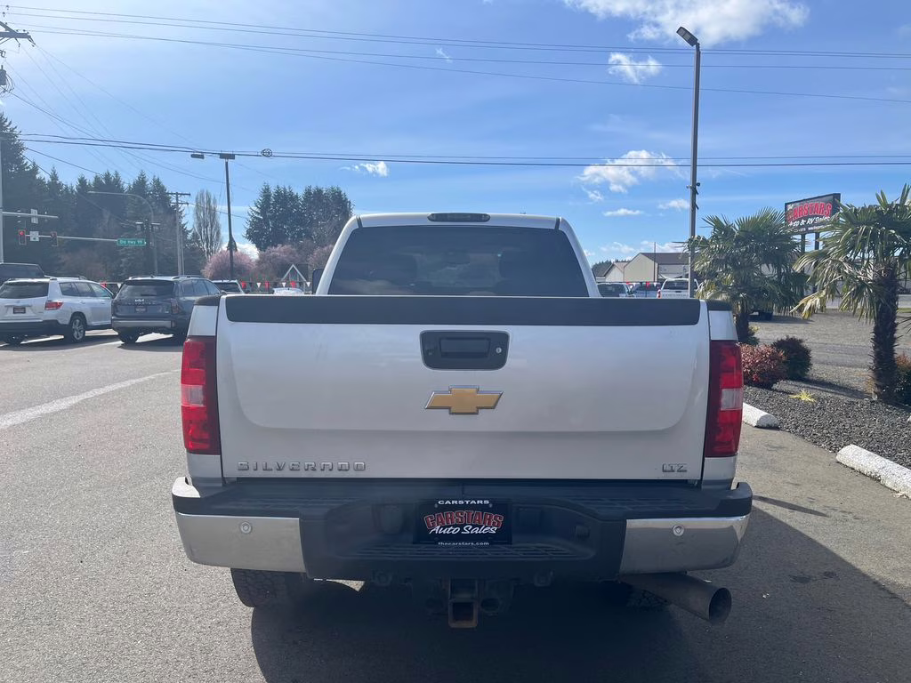2012 Silver Ice Metallic Chevrolet Silverado 2500HD LTZ 4X4 Truck