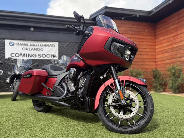 2026 SUNSET RED Indian CHALLENGER DH 112