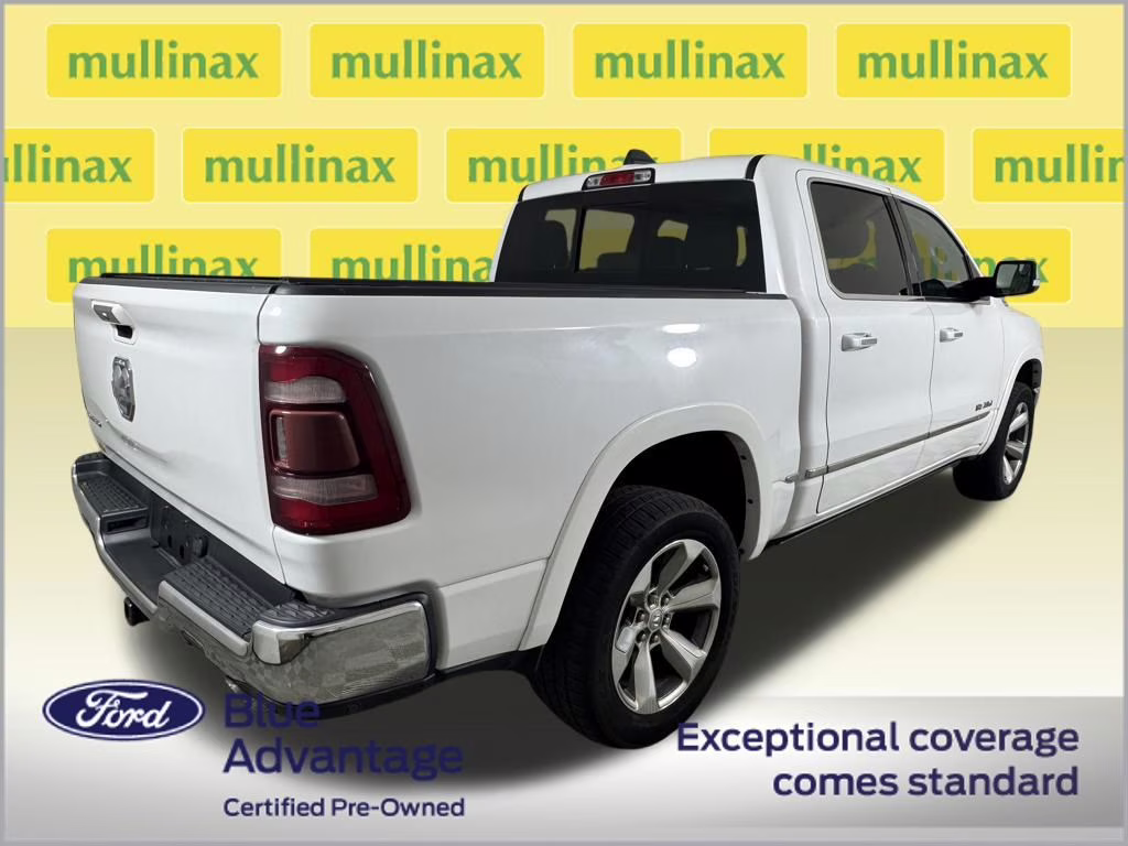 2019 Ivory White Tri-Coat Pearlcoat Ram 1500 Limited RWD Truck