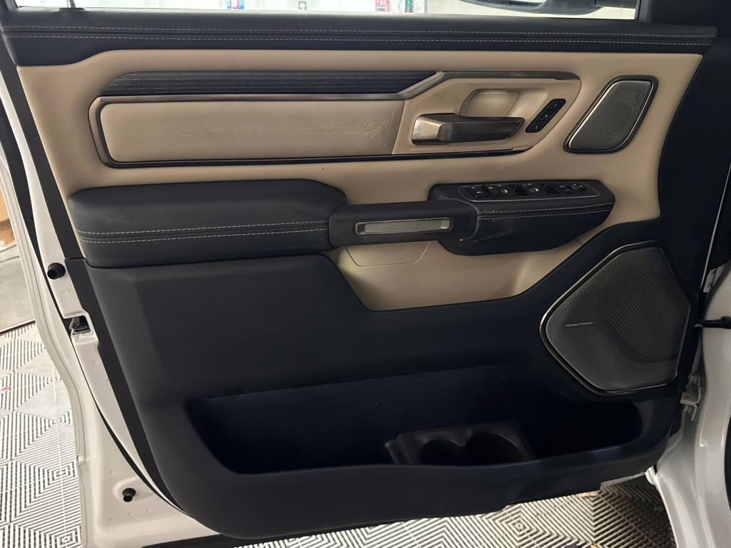 2019 Ivory White Tri-Coat Pearlcoat Ram 1500 Limited RWD Truck