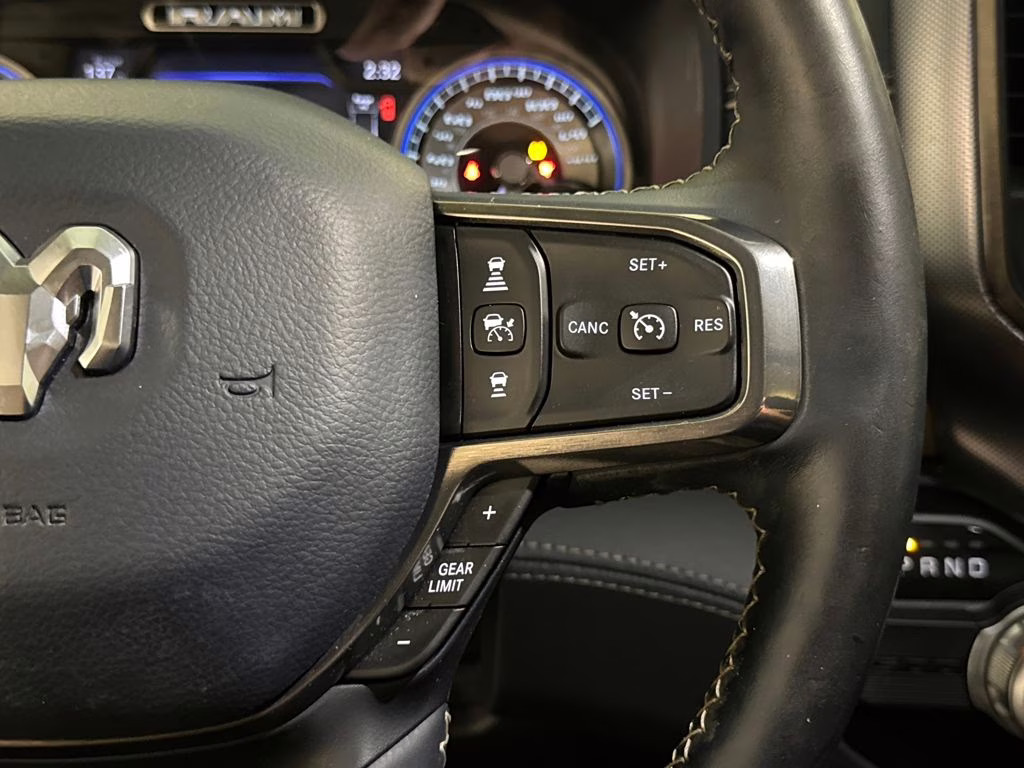 2019 Ivory White Tri-Coat Pearlcoat Ram 1500 Limited RWD Truck