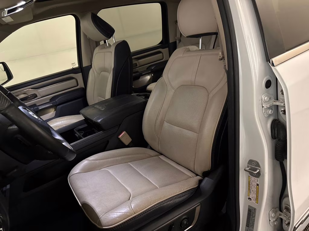 2019 Ivory White Tri-Coat Pearlcoat Ram 1500 Limited RWD Truck