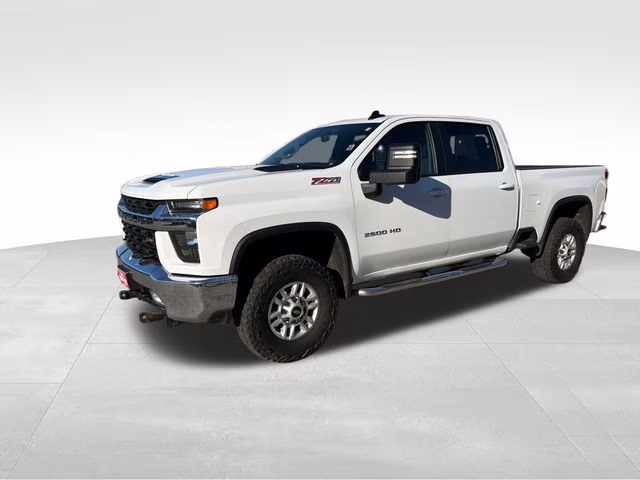 2021 Summit White Chevrolet Silverado 2500HD LT 4X4 Truck