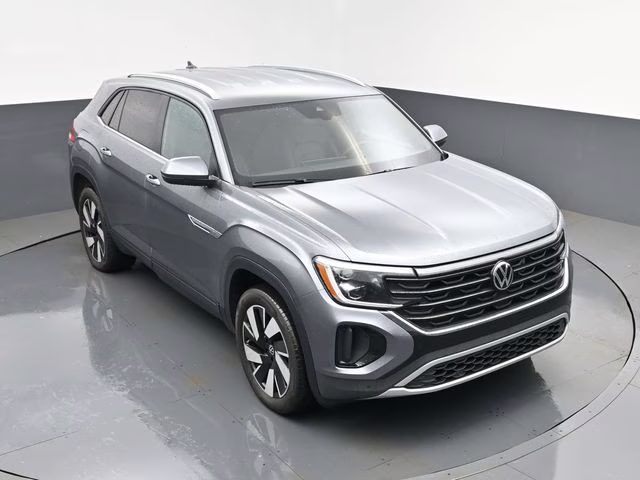 2025 Silver Volkswagen Atlas Cross Sport 2.0T SE w/Technology AWD SUV