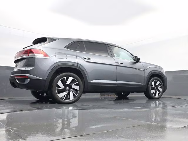 2025 Silver Volkswagen Atlas Cross Sport 2.0T SE w/Technology AWD SUV