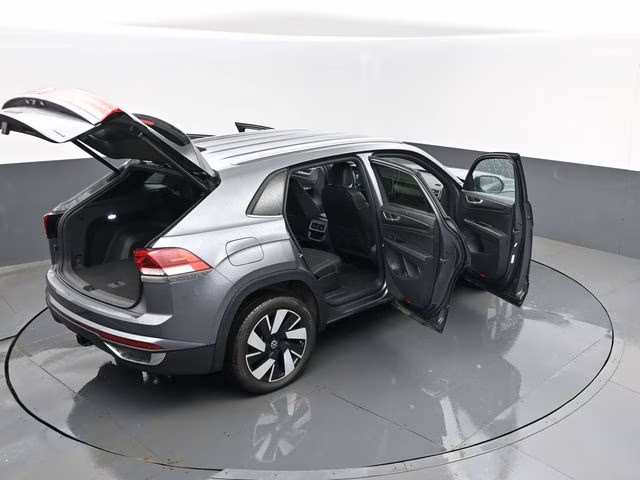 2025 Silver Volkswagen Atlas Cross Sport 2.0T SE w/Technology AWD SUV