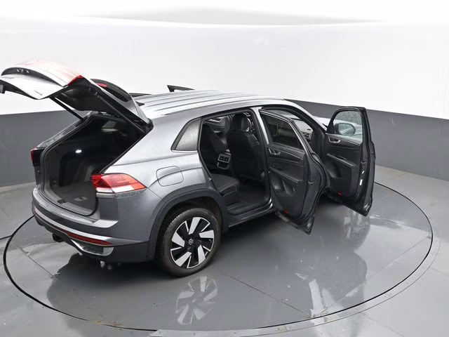 2025 Silver Volkswagen Atlas Cross Sport 2.0T SE w/Technology AWD SUV