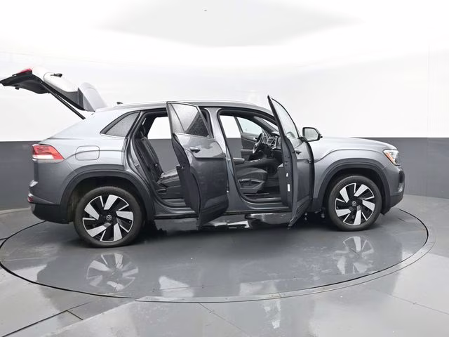 2025 Silver Volkswagen Atlas Cross Sport 2.0T SE w/Technology AWD SUV