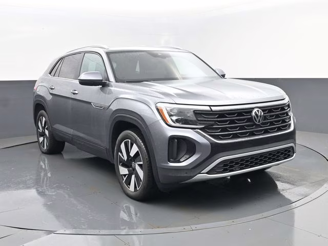 2025 Silver Volkswagen Atlas Cross Sport 2.0T SE w/Technology AWD SUV