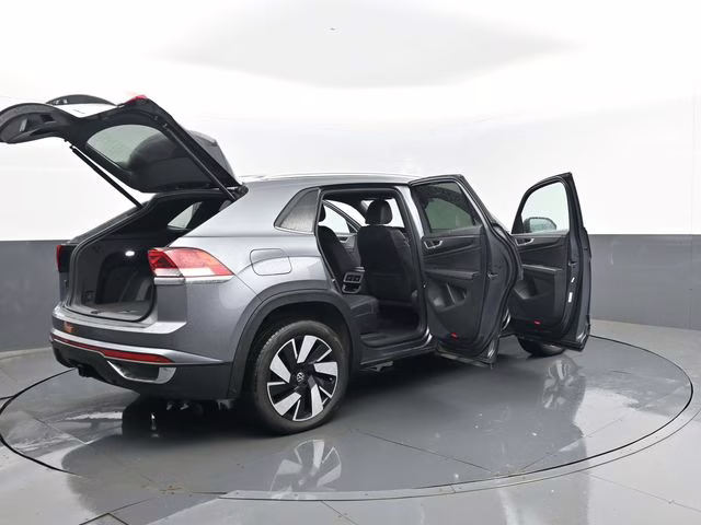 2025 Silver Volkswagen Atlas Cross Sport 2.0T SE w/Technology AWD SUV