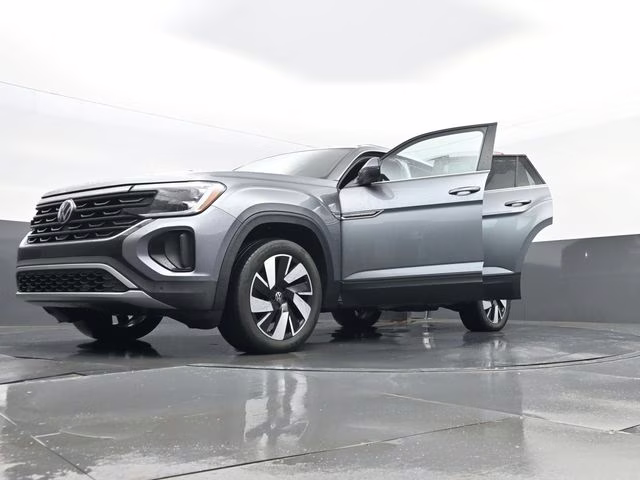 2025 Silver Volkswagen Atlas Cross Sport 2.0T SE w/Technology AWD SUV