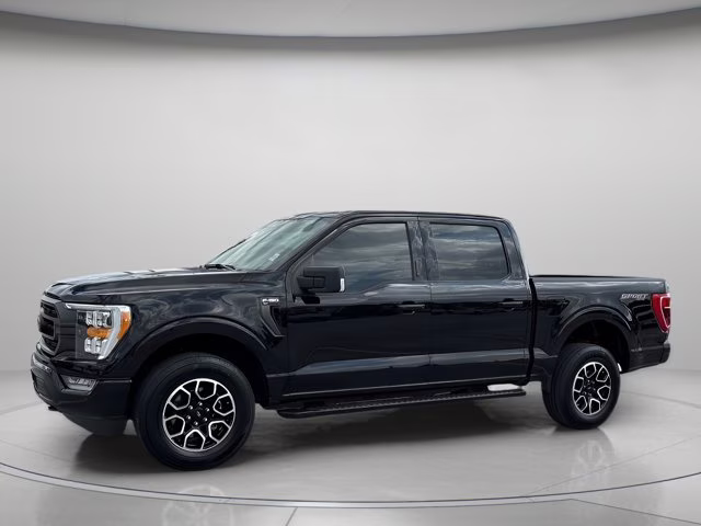 2023 Black Metallic Ford F-150 XLT 4X4 Truck