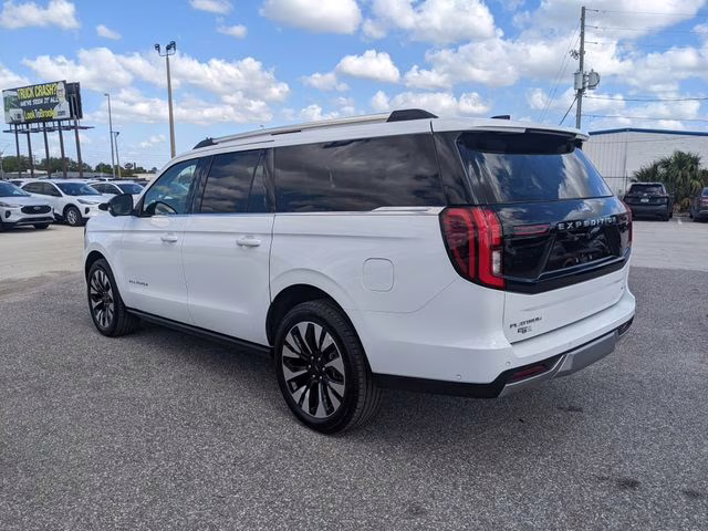 2025 Oxford White Ford Expedition Max Platinum 4X4 SUV