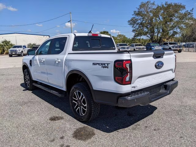 2024 Oxford White Ford Ranger Lariat 4X4 Truck