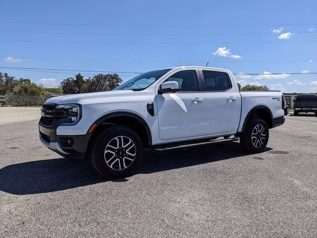 2024 Oxford White Ford Ranger Lariat 4X4 Truck