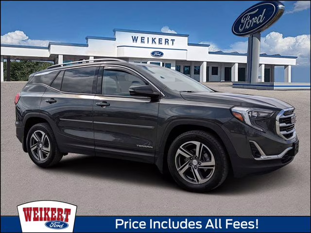 2021 Graphite Gray Metallic GMC Terrain SLT AWD SUV