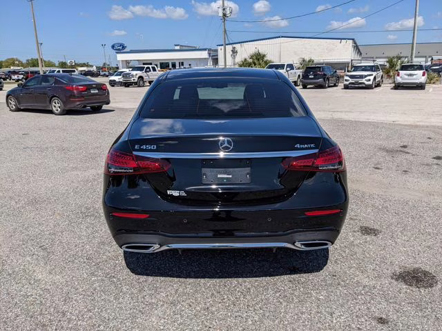 2022 Black Mercedes-Benz E-Class E 450 AWD Sedan