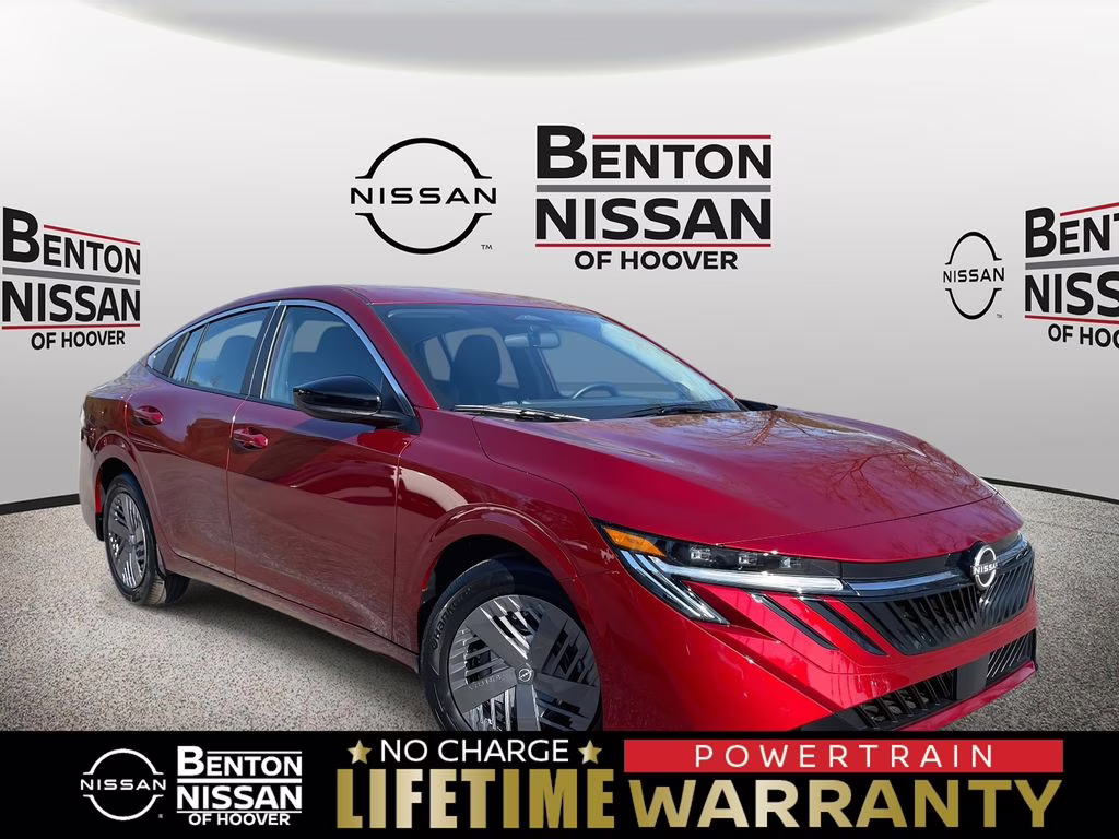 2026 Scarlet Ember Tintcoat Nissan Sentra SV FWD Sedan