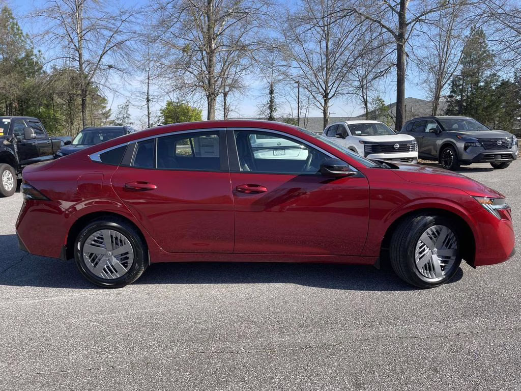 2026 Scarlet Ember Tintcoat Nissan Sentra SV FWD Sedan