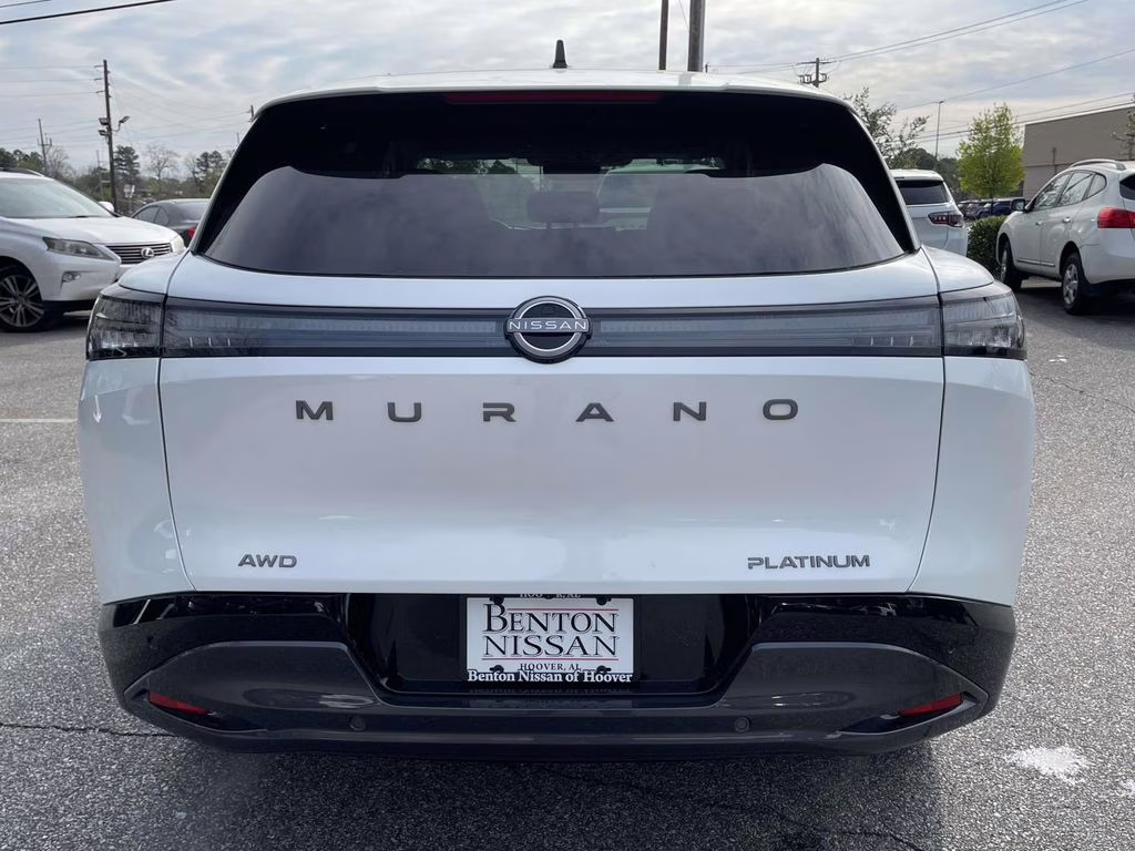2026 Everest White Pearl Tricoat Nissan Murano Platinum AWD SUV
