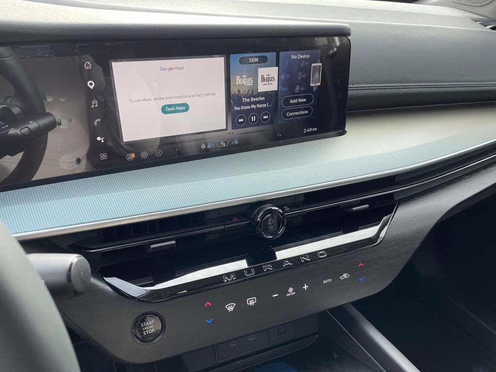 2026 Everest White Pearl Tricoat Nissan Murano Platinum AWD SUV