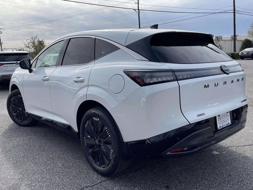2026 Everest White Pearl Tricoat Nissan Murano Platinum AWD SUV