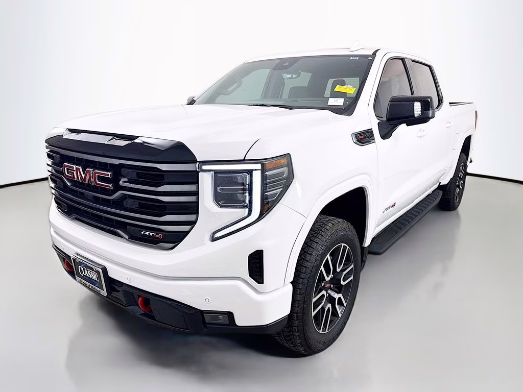 2026 Summit White GMC Sierra 1500 AT4 4X4 Truck
