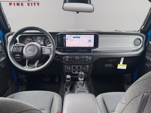 2026 Hydro Blue Pearl Coat Jeep Wrangler Sport S 4X4 SUV