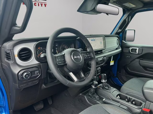 2026 Hydro Blue Pearl Coat Jeep Wrangler Sport S 4X4 SUV