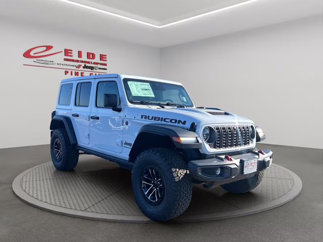 2026 Bright White Clearcoat Jeep Wrangler Rubicon 4X4 SUV